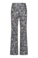 Studio Anneloes Lexie Graphic Trousers 11065 Broek 1469 Kit/dark Blue