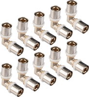 Cornat perskoppeling knie 20x20 10st ms-a2 - vrptp500120n