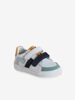 Leren geborstelde babysneakers veel wit Leren geborstelde babysneakers veel wit