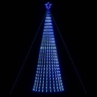LED-kerstboom 1028 LEDs 403 cm blauw
