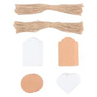 Florence • kartonnen cadeaulabels & geschulpte labels 250g 200x