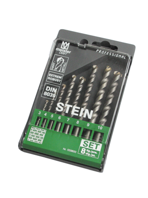 Meister Steenboren Set 8Dlg W - WU5598000
