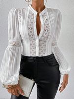 Regular Fit Casual Lace Blouse - thumbnail