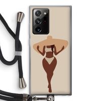 Let's get salty: Samsung Galaxy Note 20 Ultra / Note 20 Ultra 5G Transparant Hoesje met koord