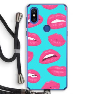 Bite my lip: Xiaomi Mi Mix 3 Transparant Hoesje met koord