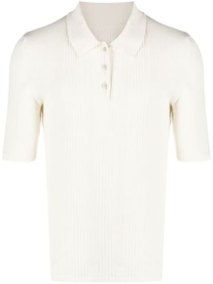 Maison Margiela polo à coutures signature - Tons neutres