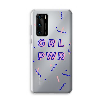 GRL PWR: Huawei P40 Transparant Hoesje
