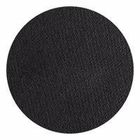 Superstar grimeer schmink - zwart - 16 gram - carnaval/verkleed thema