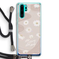 Daydreaming becomes reality: Huawei P30 Pro Transparant Hoesje met koord