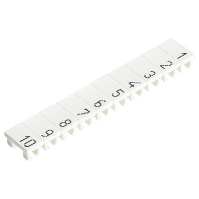 Wieland Electric 04.845.1053.0 Opschriftstroken Wit 25 stuk(s)