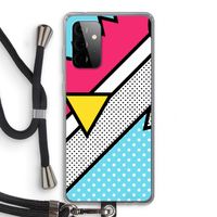 Pop Art #3: Samsung Galaxy A72 5G Transparant Hoesje met koord