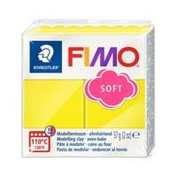 Boetseerklei fimo soft 57 g limoengeel