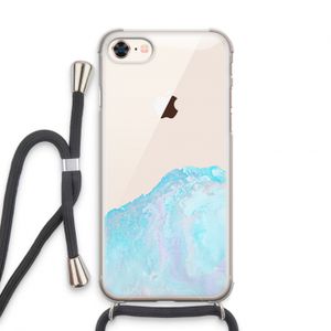 Fantasie pastel: iPhone 8 Transparant Hoesje met koord