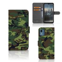 Nokia C12 | Telefoon Hoesje | Army Dark