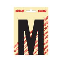 Deco letter m nobel zwart 120 mm - Pickup