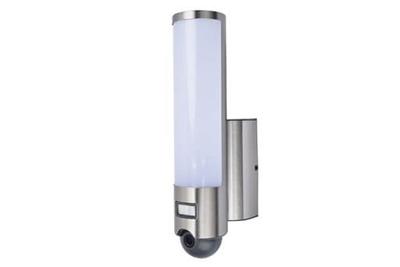 Lutec WandlampElara RVS met camera - 5267106001