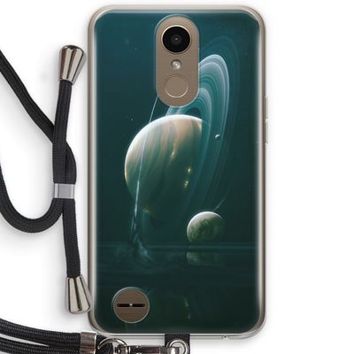 Mercurius: LG K10 (2017) Transparant Hoesje met koord