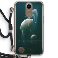 Mercurius: LG K10 (2017) Transparant Hoesje met koord