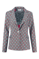 Helena Hart 7531disc Blazer Jake Print Disc Blazers Abrikoos