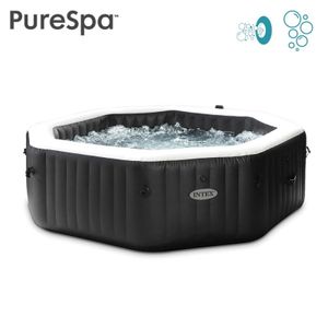 Intex - PureSpa Jet & Bubble Deluxe - Jacuzzi - 218 x 71 cm - Zwart