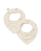 HEMA Slabbetjes met eendjes katoen/badstof- 2 stuks