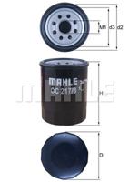 Oliefilter MAHLE, Diameter (mm)65,5mm, u.a. für Suzuki, Fiat, Santana