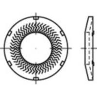 Grendelschijven 4 mm 8.2 mm Verenstaal Verzinkt 250 stuk(s) Alstertaler Schrauben & Präzisionsteile 159420