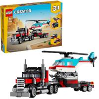Lego Creator 31146 3in1 Flatbed Truck With Helicopter - thumbnail