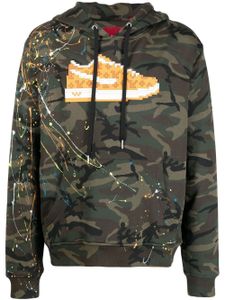 Mostly Heard Rarely Seen 8-Bit hoodie à imprimé camouflage - Vert