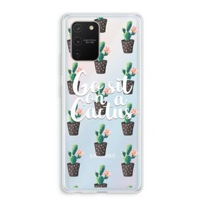 Cactus quote: Samsung Galaxy S10 Lite Transparant Hoesje