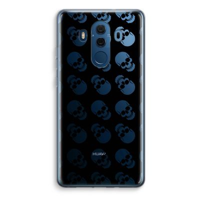 Musketon Skulls: Huawei Mate 10 Pro Transparant Hoesje