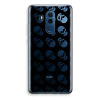 Musketon Skulls: Huawei Mate 10 Pro Transparant Hoesje