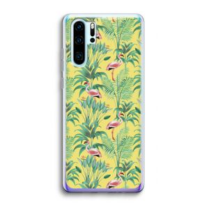 Flamingo party: Huawei P30 Pro Transparant Hoesje