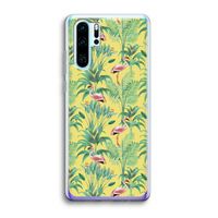 Flamingo party: Huawei P30 Pro Transparant Hoesje