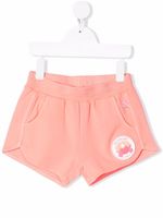 Billieblush short de sport à patch logo - Rose - thumbnail