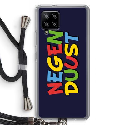 90's One: Samsung Galaxy A42 5G Transparant Hoesje met koord