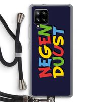90's One: Samsung Galaxy A42 5G Transparant Hoesje met koord