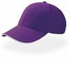 Atlantis AT612 Sport Sandwich Cap - Purple/White - One Size