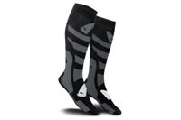 UFO PLAST sokken "off - road" socks ufo short black/grey gr. l