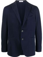 Boglioli single-breasted blazer - Bleu