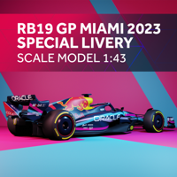 1:43 RB19 GP Miami 2023 Special Livery - Schaalmodel - Red Bull Racing