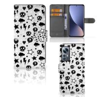 Telefoonhoesje met Naam Xiaomi 12 | 12X Silver Punk