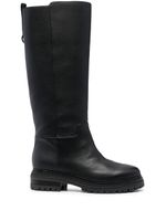 Sergio Rossi bottes en cuir - Noir - thumbnail