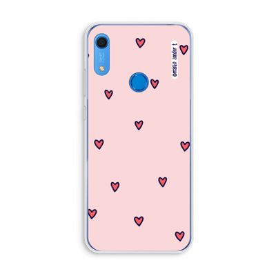 Hartjes: Huawei Y6s Transparant Hoesje