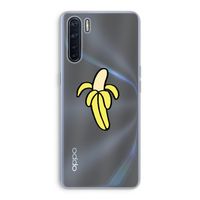Banana: Oppo A91 Transparant Hoesje