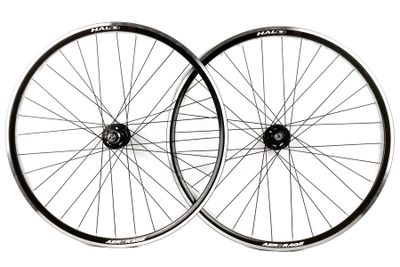 Halo Aerorage Fixed Gear Wielset - Zwart Halo Aerorage Fixed Gear Wielset - Zwart