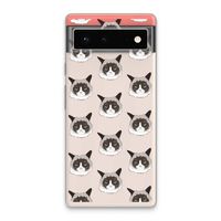 It's a Purrr Case: Google Pixel 6 Transparant Hoesje