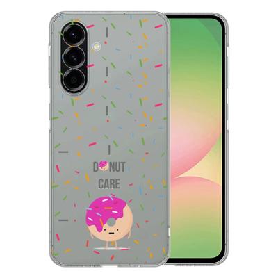 TPU Hoesje Samsung Galaxy A56 - Hoesje Donut Roze Backcover TPU Hoesje Samsung Galaxy A56 - Hoesje Donut Roze Backcover