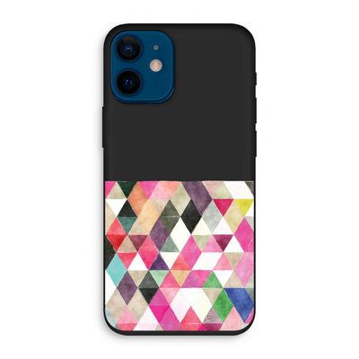 Gekleurde driehoekjes: iPhone 12 mini Biologisch afbreekbaar hoesje