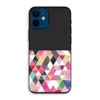 Gekleurde driehoekjes: iPhone 12 mini Biologisch afbreekbaar hoesje